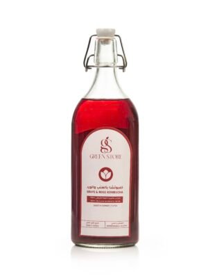 كمبوتشا بالعنب و الورد